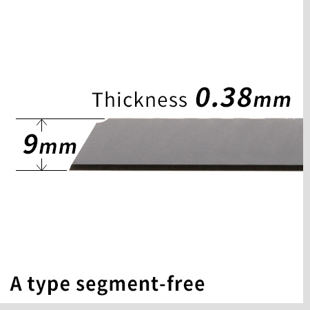 A type segment-free blade