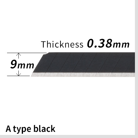 A type black blade