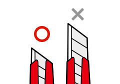 カッターの正しい使い方 カッターのマメ知識 Ntカッター