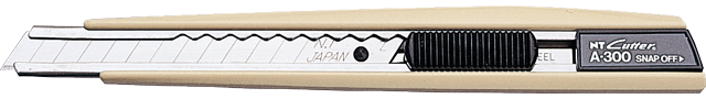 NT Cutter Portable Cutter with Snap Blade, (Type A) [A-300R] (Japan Import)