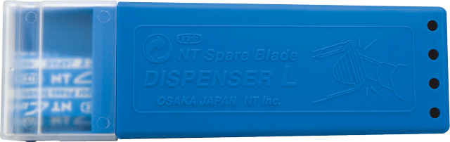NTカッター 替刃大型L 6枚 エコ刃先処理器付 BL-300e 10本